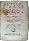 MEDICINE/SCIENCE  PISANUS, JANUARIUS. Idealogia naturalis.  1721